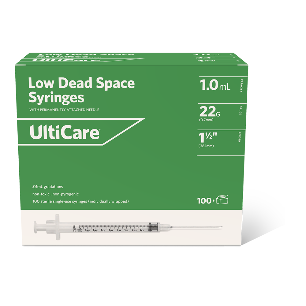 UltiCare Low Dead Space Syringes