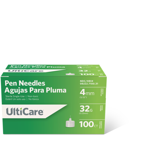 UltiCare Pen Needles 4mm x 32G Micro – Save Rite Medical